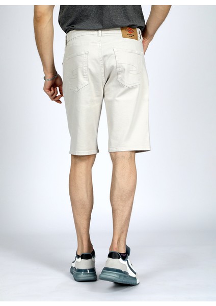 Slim Fit Haki Erkek Şort 242 Lcm 221010 Lonceso A. Haki