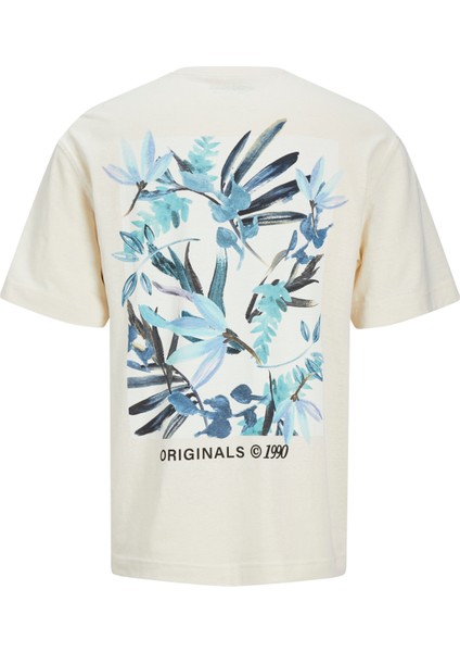 Yuvarlak Yaka Krem Erkek T-Shirt Jorbılly Spınnova Tee Ss Crew Neck fiyatları