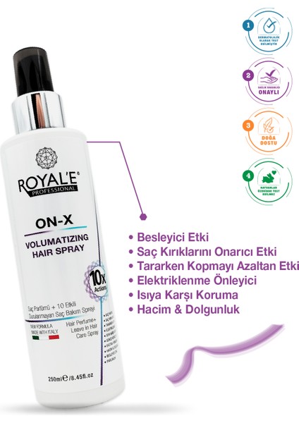 On-X Saç Bakım Spreyi - Hair Care Spray 250ml fiyatları