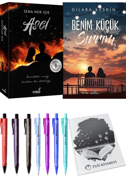 Asel - Benim Küçük Sırrım 2 + Kalem + Not Defteri