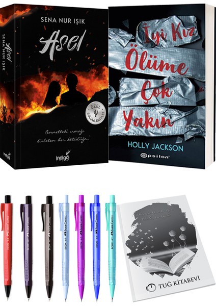 Asel - İyi Kız Ölüme Çok Yakın + Kalem + Not Defteri