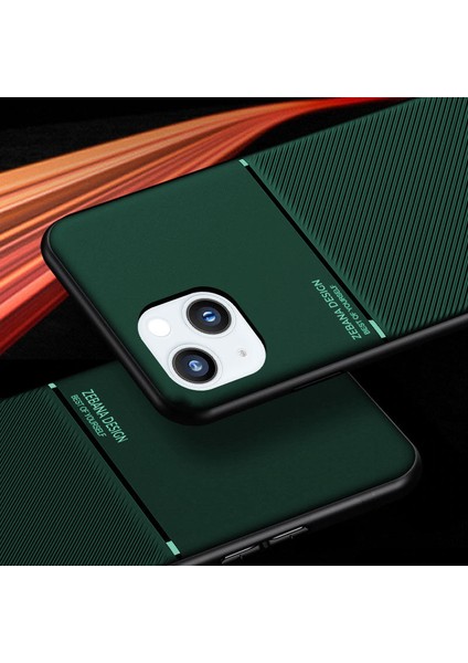 Apple iPhone 15 Plus Uyumlu Kılıf Zebana Design Silikon Kılıf Yeşil fiyatları