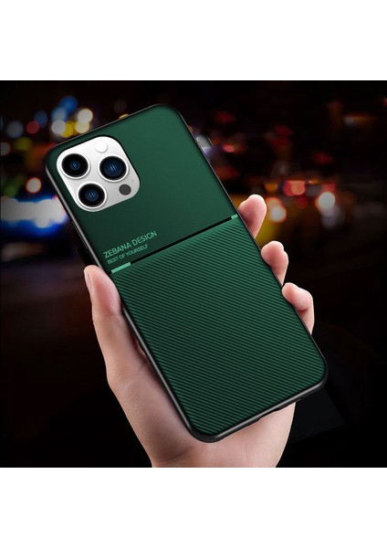 Apple iPhone 15 Pro Max Uyumlu Kılıf Zebana Design Silikon Kılıf Yeşil modelleri