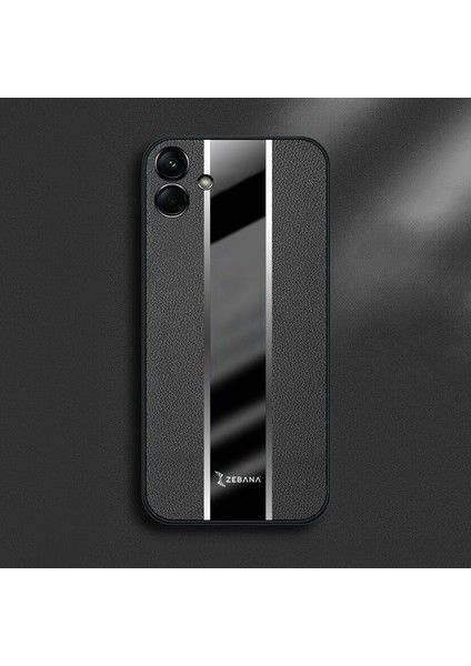 Samsung Galaxy A05 Uyumlu Kılıf Zebana Premium Deri Kılıf Siyah fiyatları