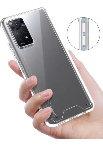 Xiaomi Redmi Note 11 4g Uyumlu Kılıf Zebana Hd Şeffaf Silikon Kılıf Şeffaf fiyatları