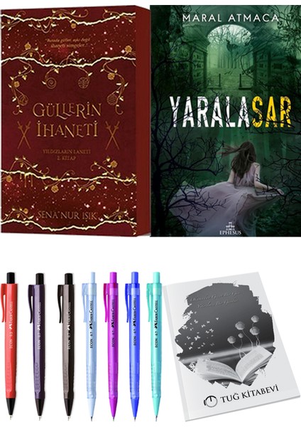 Güllerin İhaneti 2 - İyi Kız Ölüme Çok Yakın+ Kalem + Kalem + Not Defteri