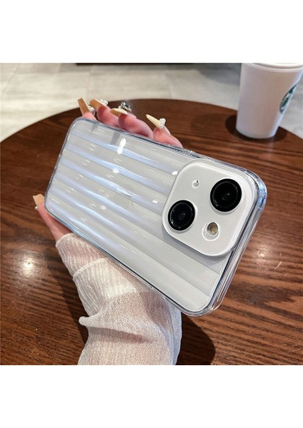 Apple iPhone 15 Plus Uyumlu Kılıf Zebana Bumper Silikon Kılıf (Kamera Lens Korumalı) Şeffaf fiyatları