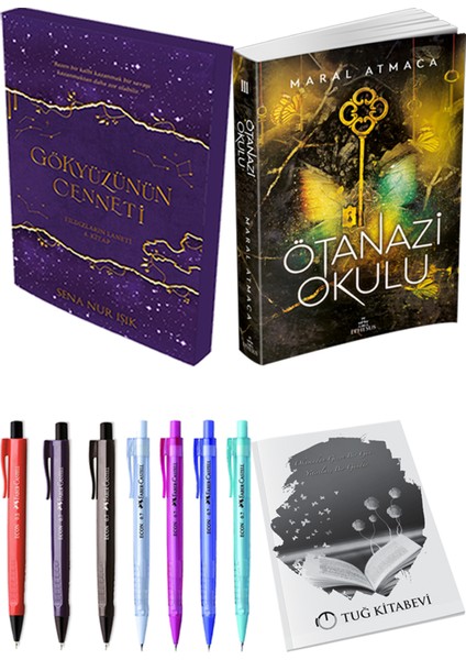 Gökyüzünün Cenneti 4 - Ötanazi Okulu 3 + Kalem + Not Defteri