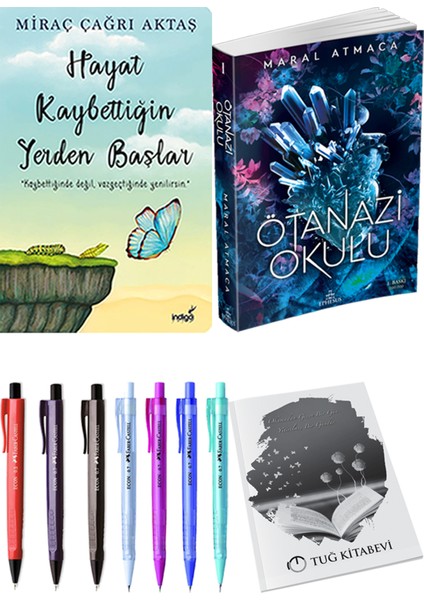 Hayat Kaybettiğin Yerden Başlar - Siyam 3 + Kalem + Not Defteri