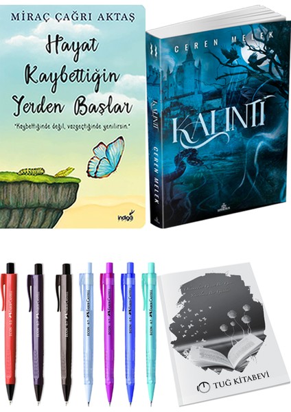 Hayat Kaybettiğin Yerden Başlar - Ruh Kadehi + Kalem + Not Defteri