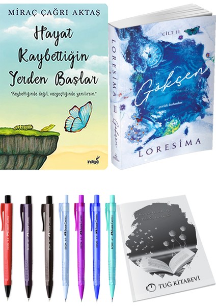 Hayat Kaybettiğin Yerden Başlar İyi Kız - Kötü Son + Kalem + Not Defteri