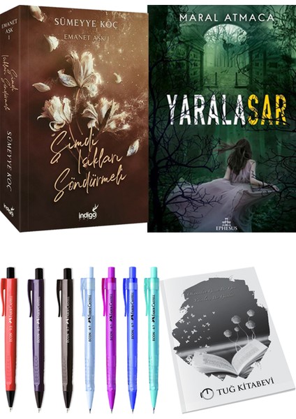 Şimdi Işıkları Söndürmeli - Yaralasar 2 + Kalem + Not Defteri