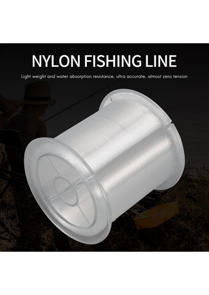 500M 0.32MM Güçlü Monofilament Naylon Olta Şeffaf (Yurt Dışından)