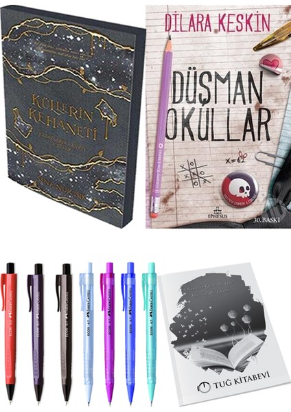 Küllerin Kehaneti 3 - Düşman Okullar 1 + Kalem + Not Defteri