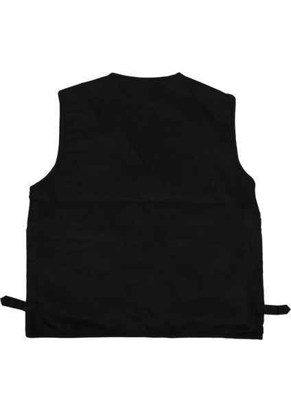 Fotoğrafçılık / Avcılık / Seyahat Dış Mekan Sporları Için Çok Cepli Fermuarlı Erkek Balıkçı Yeleği - Siyah, Xl (Yurt Dışından) fiyatları