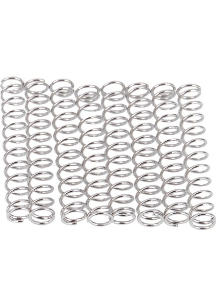 Adet M3X30MM Elektro Gitar Humbucker Pickup Yükseklik Ayarı Vidası ve Yaylar - Gümüş (Yurt Dışından) modelleri