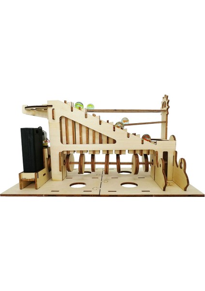 Çocuk Dıy El Yapımı Yapboz Ahşap 3D Üç Boyutlu Yapboz Parça Topu Yapboz Bulmaca (Yurt Dışından)
