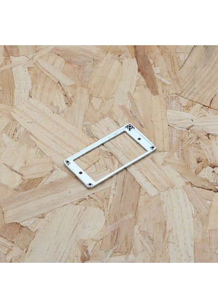 2 Adet Humbucker Pikap Halkası Metal Kavisli Alt Çerçeve Elektro Gitar Parçaları Için (Yurt Dışından)