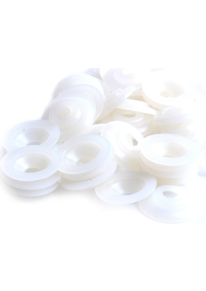 50 Takım Beyaz Oyuncak Bebek Yapımı El Sanatları Eklemler 20MMX20MM 20MMX5MM (Yurt Dışından)