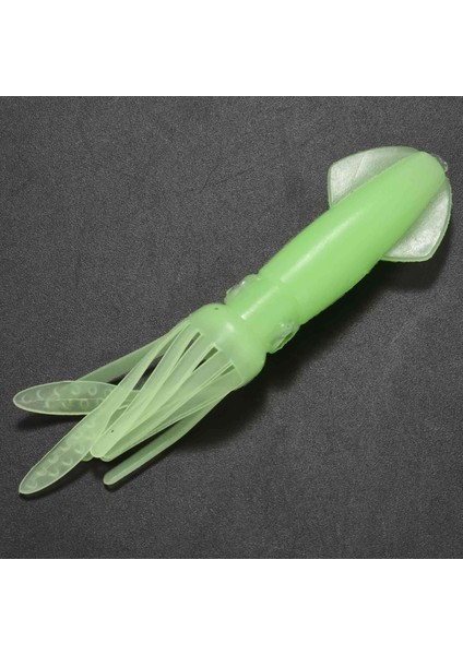 5 Adet 10.5 cm Ahtapot Lures Kalamar Etek Yem Karanlıkta Glow Aydınlık Tuzlu Su Yemi Ton Balığı Marlin Yunus Bas Cazibesi (Yurt Dışından)