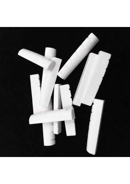 4 Adet 6 Dize Akustik Gitar Kemik Köprü Eyer 72MM ve Somun 43MM Kemik Somun Üst Halk Yastık Halk Alt Yastık (Yurt Dışından) modelleri