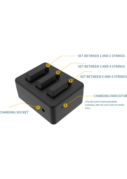 Gitar Tonu Tamamlayıcı Ses Açıcı, Gerçek Gitar Çalmanın Titreşimini Simüle Ederek Tam Ses Potansiyeline Ulaşır Hk-01 (Yurt Dışından) modelleri