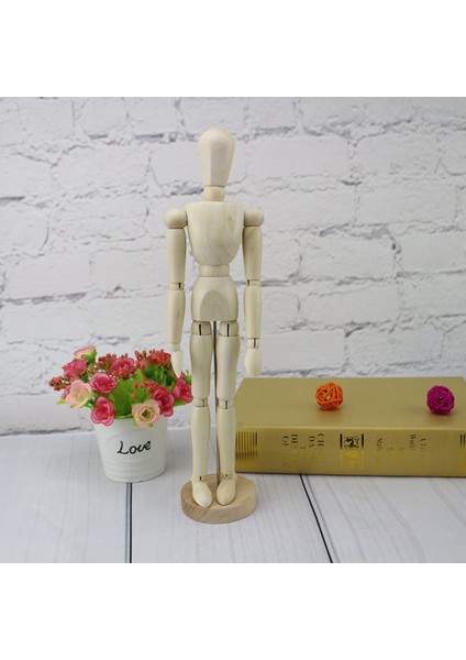 Ahşap Çizim Taslak 14 Çeşitli Pozlar Üretildi Çizim Malzemesi Hareketli Model Oyuncak Bebek 14 cm (Yurt Dışından)