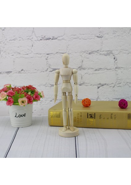 Ahşap Çizim Taslak 14 Çeşitli Pozlar Üretildi Çizim Malzemesi Hareketli Model Oyuncak Bebek 14 cm (Yurt Dışından)