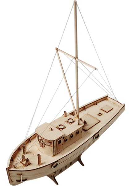 Gemi Montaj Modeli Diy Kitleri Ahşap Yelkenli Tekne 1:50 Ölçekli Dekorasyon Oyuncak Hediye (Yurt Dışından)