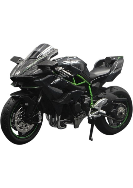 1:12 H2 R Motosiklet Döküm Alaşım Model Oyuncak Siyah Ninja H2R Motosiklet Ayrılabilir Koleksiyon Siyah (Yurt Dışından)