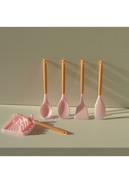 1/6 Ölçekli Minyatür Dollhouse Spatula Mini Turner Mutfak Gereçleri Bebek Aksesuarları Oyuncak Dollhouse Aksesuarları, 2 (Yurt Dışından)