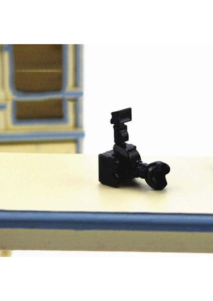 Minyatür Oyuncak Modeli Sahne Bebek Evi Aksesuarları Mini Slr Kamera Sahne Çalışması (Yurt Dışından)