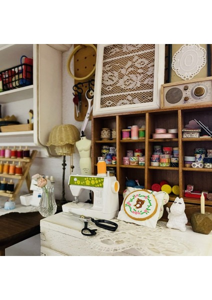 1/6 Bardak Tutucu Depolama Rafı Katı Ahşap Mini Kitaplık Dolabı Bebek Evi Mini Model Dollhouse Çalışma Odası Aksesuarları B (Yurt Dışından)