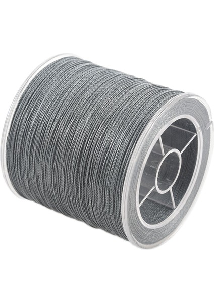 500M 50LB Renkli 4 Telli Multifilament Pe Örgü Misina (Gri) (Yurt Dışından)