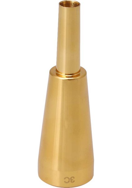 Yamaha Veya Bach Conn ve King Trompet C Trompet Için 3c Trompet Ağızlık Gold Meg Metal Trompet (Yurt Dışından)