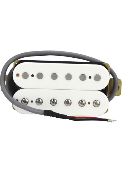 Elektro Gitar Humbucker Manyetikler Boyun Alnico V Pikap Beyaz (Yurt Dışından) modelleri