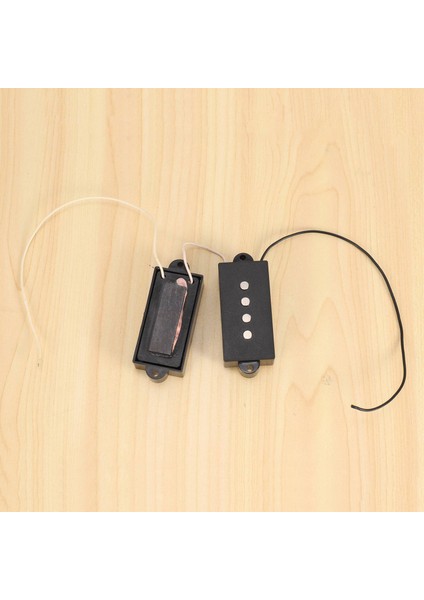 Pb P Bas Pikap Humbucker Pikap 4 Telli P Bas Yedek Bas Gitar Parçası, Siyah (Yurt Dışından)