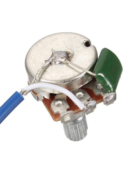 Lp Elektro Gitar Manyetikleri Kablo Demeti Kiti 2T2V 500K Tencere Çift Humbucker Gibson Les Pual Stil Gitar Değiştirmeleri Için Jack ile 3 Yollu Anahtar, Beyaz Kapak (Yurt Dışından) fırsatları