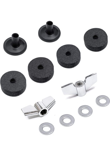 Bateri Aksesuarları Kiti: Zil Keçeleri, Zil Kılıfları, Kanat Somunları (Yurt Dışından) modelleri