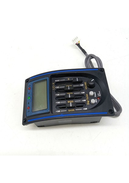 Tuner Piezo Pikap Gitar Pikap Halk Klasik Ahşap Gitar Pikap 4 Bölümlü Gitar Eq Lc-4 Pikap (Yurt Dışından)