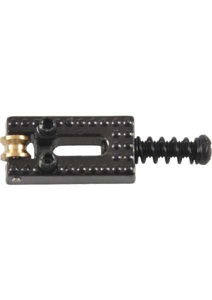 6 Silindir Köprü Tremolo Eyer Fender Strat Tele Elektro Gitar Siyah Için Anahtarlı (Yurt Dışından)