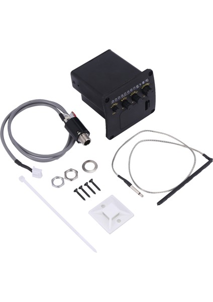 2 Bant Pikap Eq Aeq-2t Ekolayzer Akustik Gitar Yıkayıcı Vidalar Gitar Için Set (Yurt Dışından)