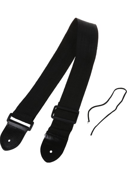 Ayarlanabilir Gitar Askı Bandı Akustik Elektrikli 132 x 6cm Siyah (Yurt Dışından) fiyatları