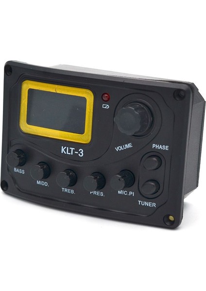 4 Bant Eq Ekolayzer Klt-3 Akustik Gitar Bas Eq Preamp Dijital Tuner Gitar Alıcısı ile (Yurt Dışından)