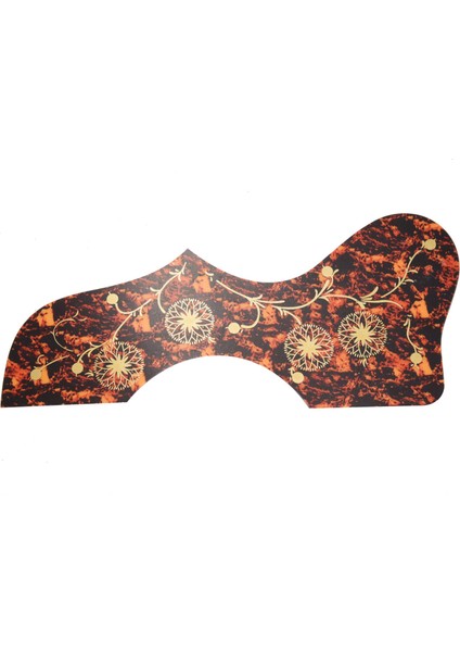 Kaplumbağa Dekorasyonu EJ200 Stil Akustik Gitar Pickguard, Kaplumbağa (Yurt Dışından)