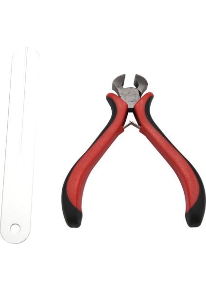 Takım Gitar Fret Çektirme Klavyeyi Korumak Için Çelik Tabaka Seti Zemin Gömme Pense Dize Kesici Gitar Parçaları Aksesuarları (Yurt Dışından)