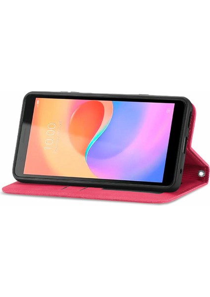 Zte Blade Case Artı Kordon Basit Iş Deri Kılıf Cüzdan (Yurt Dışından)