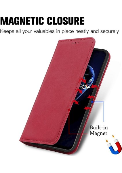 Realme 9 Proplus 5g Cüzdan Basit Iş Fermuar Deri Kılıf (Yurt Dışından) fırsatları