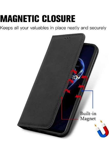 Realme 9 Proplus 5g Cüzdan Basit Iş Fermuar Deri Kılıf (Yurt Dışından) fırsatları