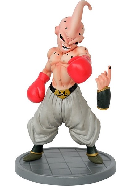 Dragon Ball Boks Küçük Buu Ayakta Karakter Boks Eldivenleri Anime Modeli Süsleme Şekil (Yurt Dışından)